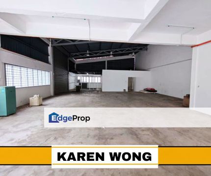 ENDLOT TAMAN CINDAI JAYA 1.5 Storey SEMI DETACHED WAREHOUSE LIGHT INDUSTRY for Rent, Kedah, Sungai Petani