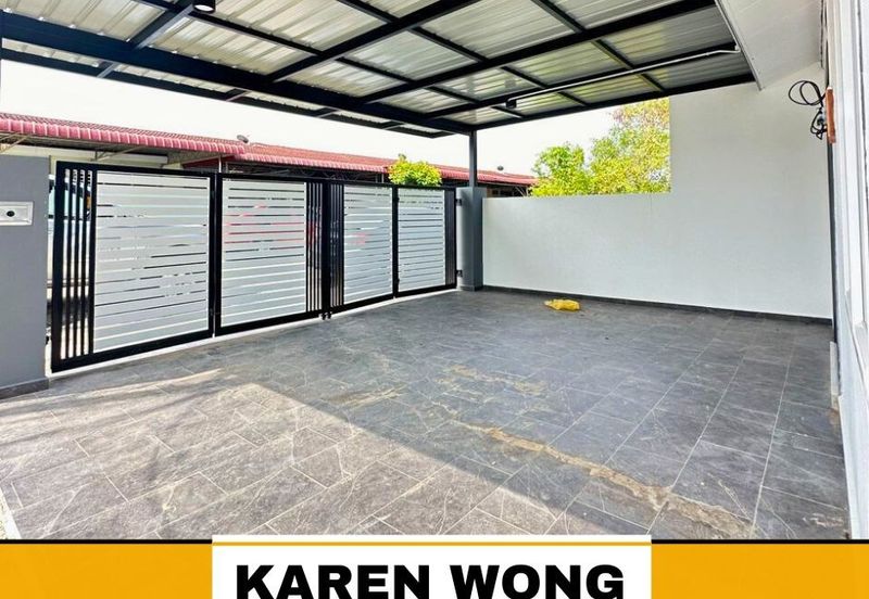CORNER LOT TAMAN SERI GEDONG Near Taman Sejati RENOVATED 1 Storey Terrace House for Sale