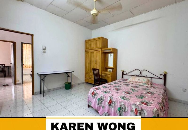 TAMAN KEMPAS PARTLY FURNISHED 2 Storey Terrace House for RENT