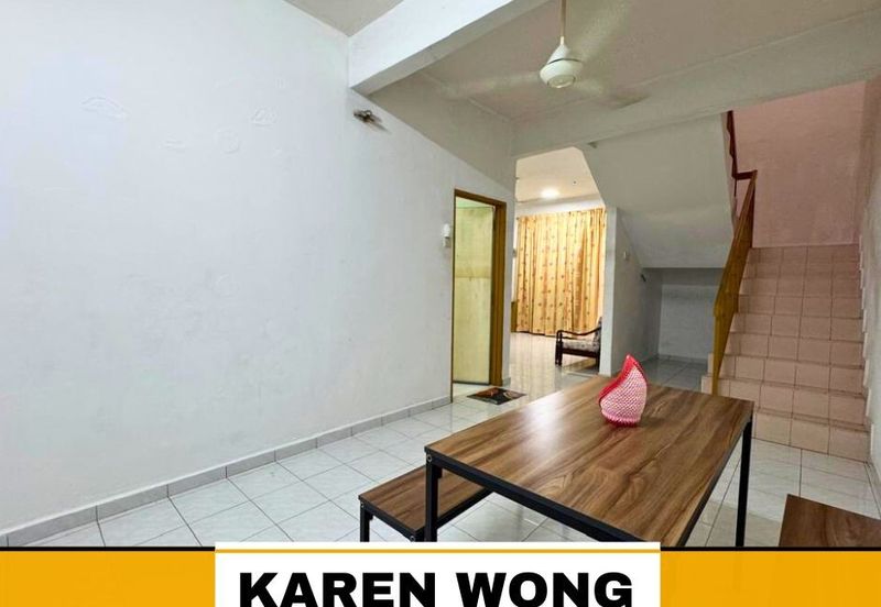 TAMAN KEMPAS PARTLY FURNISHED 2 Storey Terrace House for RENT