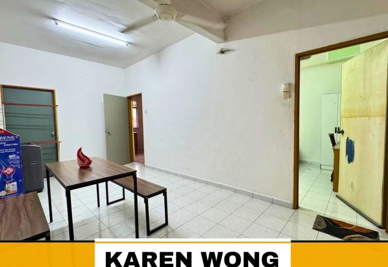 TAMAN KEMPAS PARTLY FURNISHED 2 Storey Terrace House for RENT