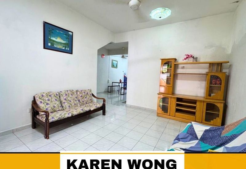 TAMAN KEMPAS PARTLY FURNISHED 2 Storey Terrace House for RENT