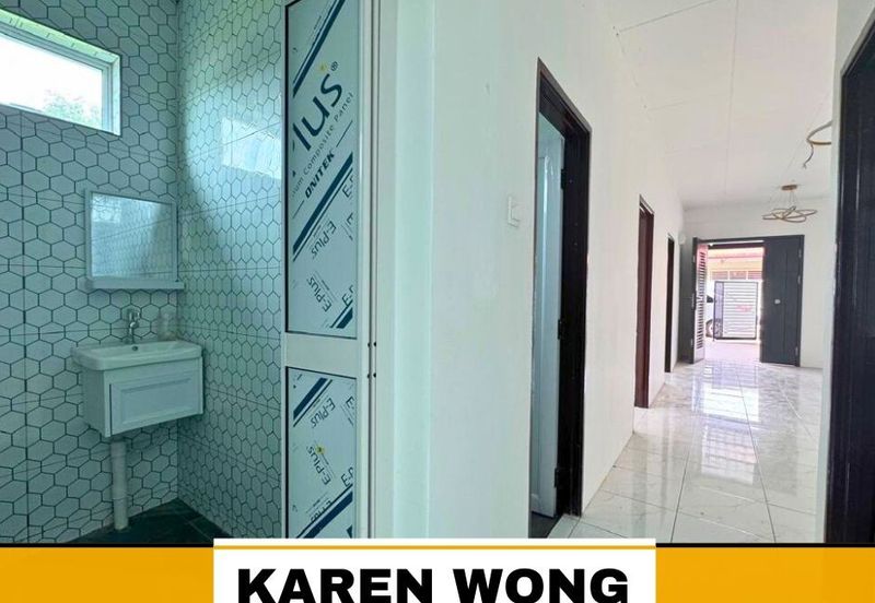 CORNER LOT TAMAN SERI GEDONG Near Taman Sejati RENOVATED 1 Storey Terrace House for Sale