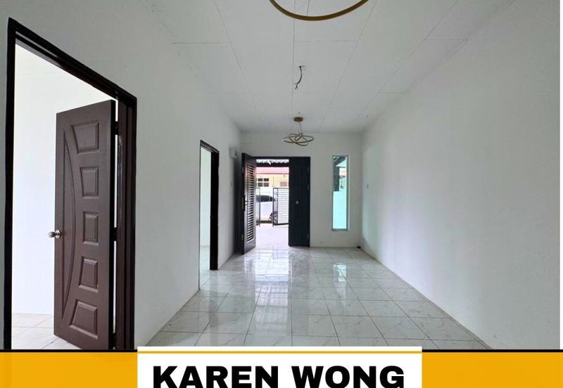 CORNER LOT TAMAN SERI GEDONG Near Taman Sejati RENOVATED 1 Storey Terrace House for Sale