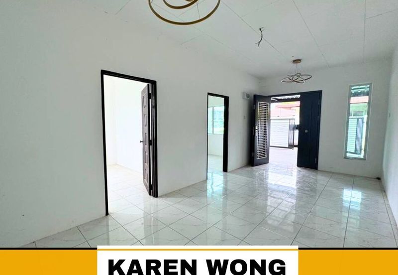 CORNER LOT TAMAN SERI GEDONG Near Taman Sejati RENOVATED 1 Storey Terrace House for Sale