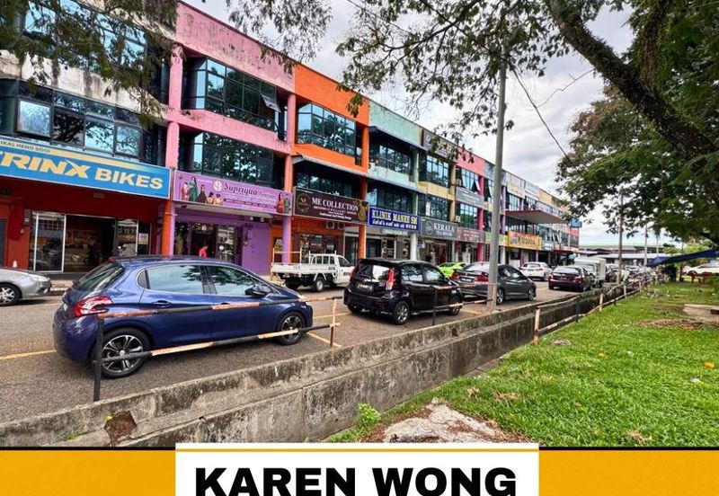 FACING MAINROAD & TENANTED TAMAN KAMPIAN JALAN SEKERAT 3 Storey SHOPLOT for Sale