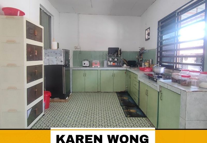 FULLY EXTENDED TAMAN RIA JAYA (MAKYONG) 1 Storey Terrace for Sale