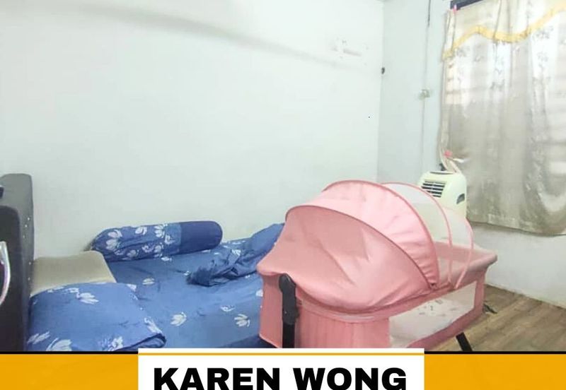 FULLY EXTENDED TAMAN RIA JAYA (MAKYONG) 1 Storey Terrace for Sale