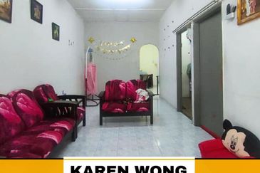 FULLY EXTENDED TAMAN RIA JAYA (MAKYONG) 1 Storey Terrace for Sale