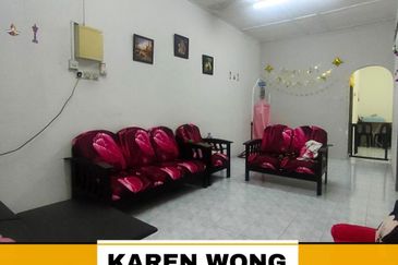 FULLY EXTENDED TAMAN RIA JAYA (MAKYONG) 1 Storey Terrace for Sale