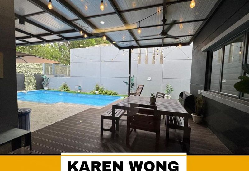 PRIVATE POOL CINTA SAYANG RESORT VILLAS BELOW MARKET VALUE 1 Storey ZEROLOT BUNGALOW for SALE