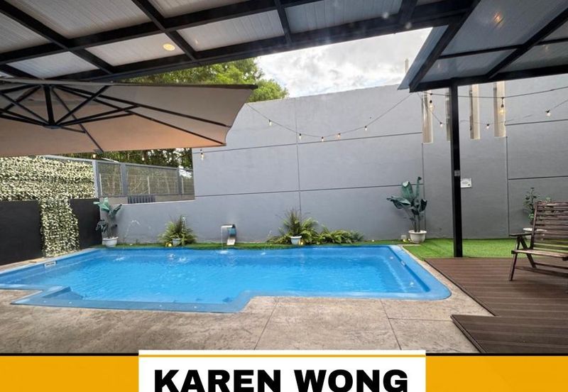 PRIVATE POOL CINTA SAYANG RESORT VILLAS BELOW MARKET VALUE 1 Storey ZEROLOT BUNGALOW for SALE