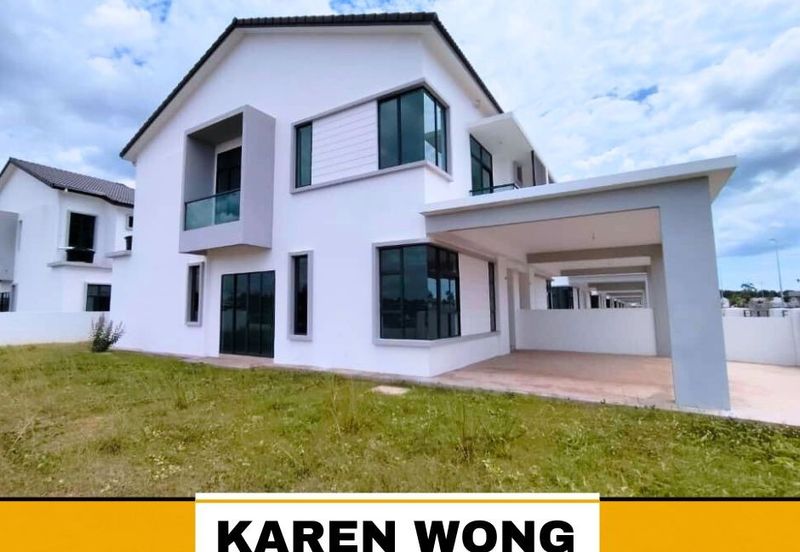 CORNER LOT SELL AT LOST AMAN PARC OPEN FACING 2 Storey SEMI DETACHED for Sale