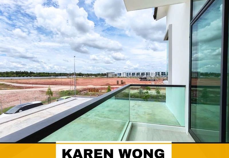 CORNER LOT SELL AT LOST AMAN PARC OPEN FACING 2 Storey SEMI DETACHED for Sale