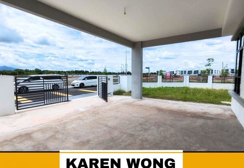 CORNER LOT SELL AT LOST AMAN PARC OPEN FACING 2 Storey SEMI DETACHED for Sale