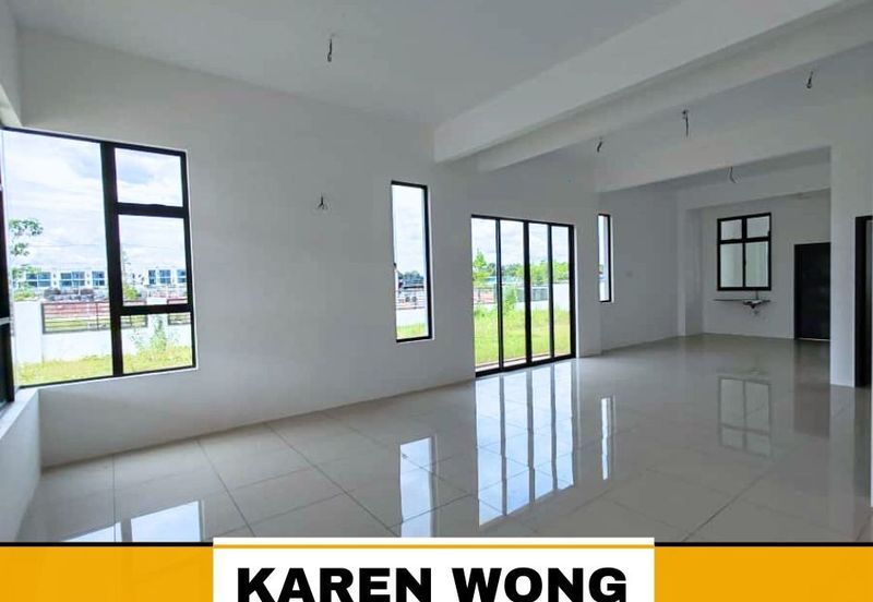 CORNER LOT SELL AT LOST AMAN PARC OPEN FACING 2 Storey SEMI DETACHED for Sale