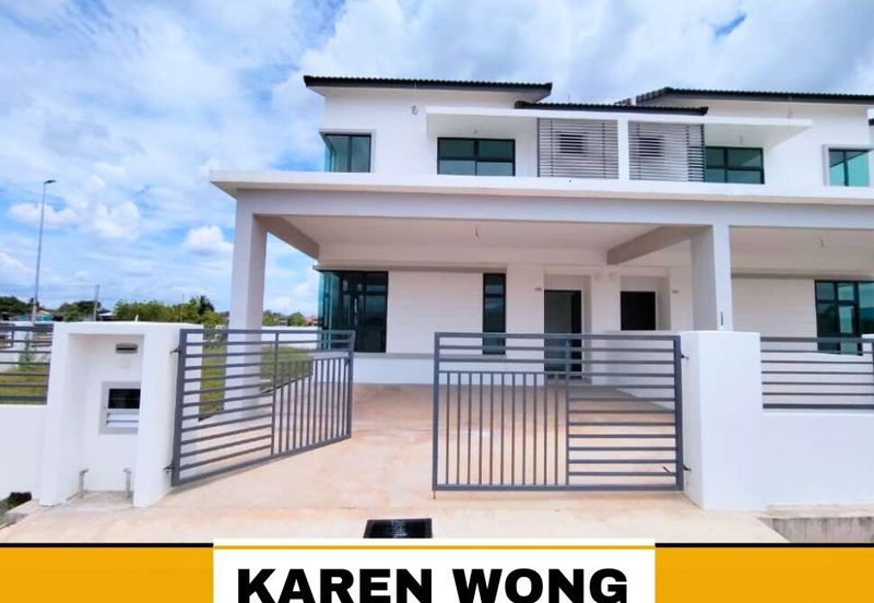 CORNER LOT SELL AT LOST AMAN PARC OPEN FACING 2 Storey SEMI DETACHED for Sale