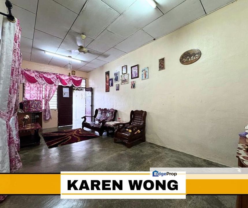 INTERMEDIATE WITH LAND TAMAN KELADI FULLY EXTENDED Single Storey Terrace for Sale, Kedah, Sungai Petani