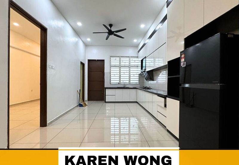 RENOVATED & PARTLY FURNISHED SP SAUJANA 2 Storey Terrace House for RENT