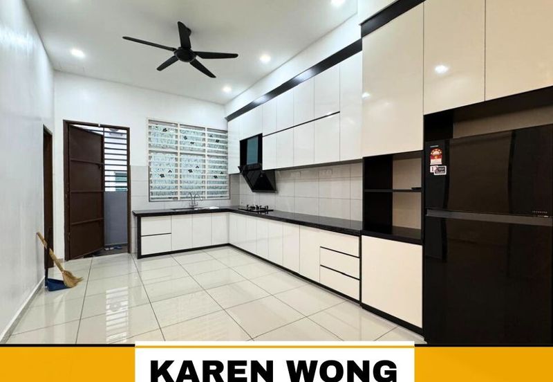 RENOVATED & PARTLY FURNISHED SP SAUJANA 2 Storey Terrace House for RENT