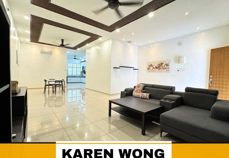 RENOVATED & PARTLY FURNISHED SP SAUJANA 2 Storey Terrace House for RENT