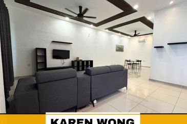 RENOVATED & PARTLY FURNISHED SP SAUJANA 2 Storey Terrace House for RENT