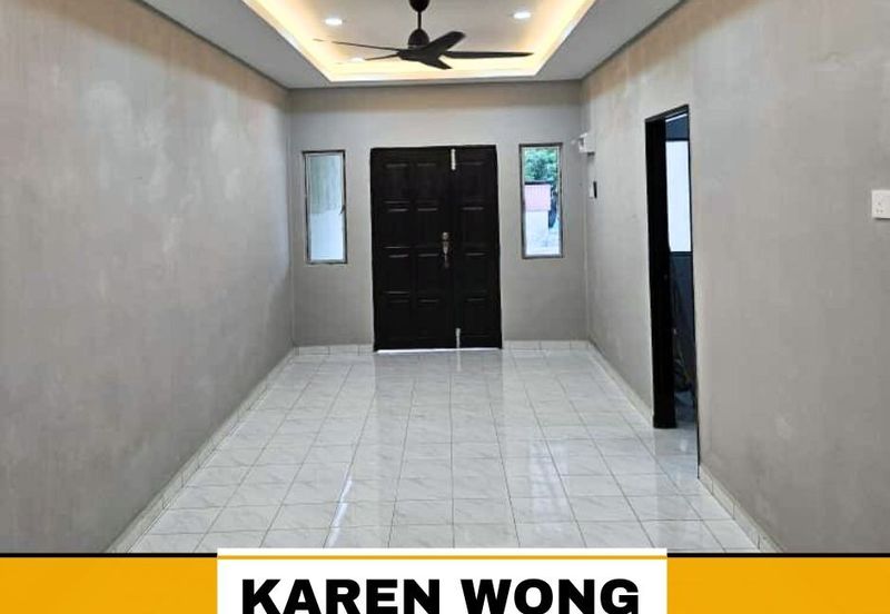 FULLY RENOVATED TAMAN DESA AMAN BIG LAND SIZE 1 Storey Terrace for Sale