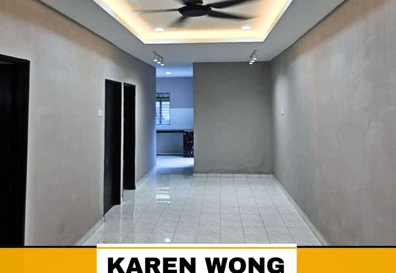 FULLY RENOVATED TAMAN DESA AMAN BIG LAND SIZE 1 Storey Terrace for Sale