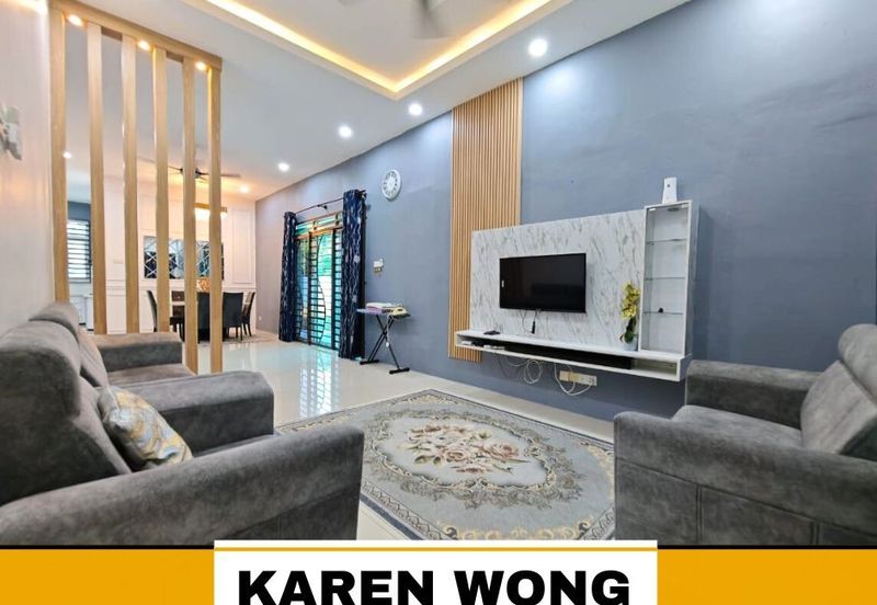 CORNER LOT FULLY FURNISHED BANDAR PUTERI HILL PARK House for RENT