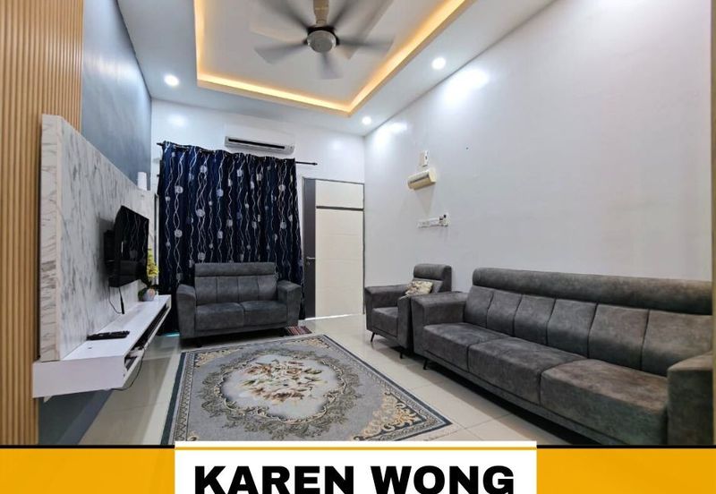 CORNER LOT FULLY FURNISHED BANDAR PUTERI HILL PARK House for RENT