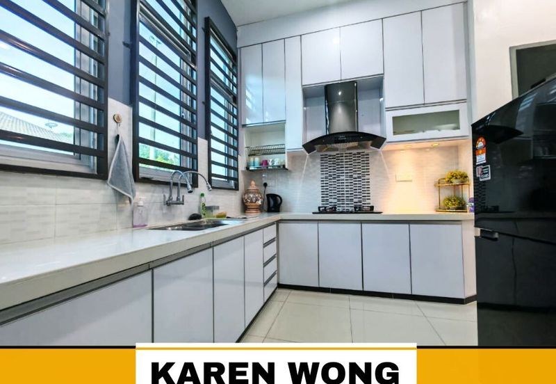 CORNER LOT FULLY FURNISHED BANDAR PUTERI HILL PARK House for RENT