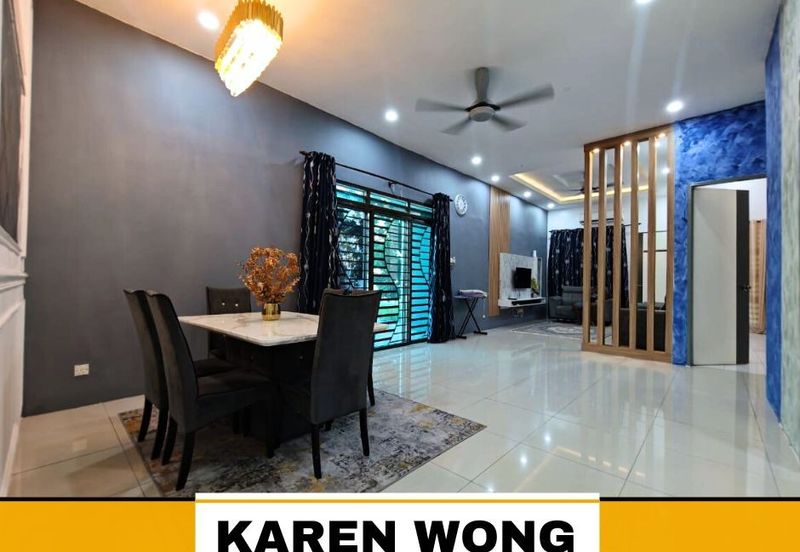 CORNER LOT FULLY FURNISHED BANDAR PUTERI HILL PARK House for RENT