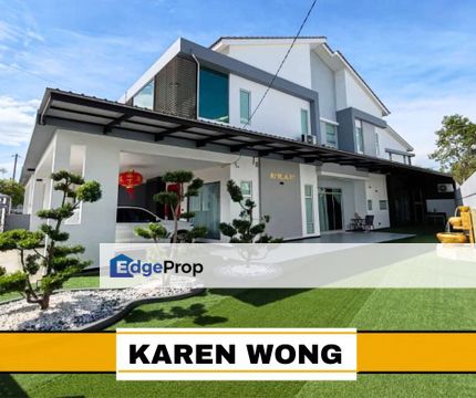 MODERN DESIGN ROSEVILLE PUTERI JAYA EXTRA LAND RENOVATED 2 Storey SEMI DETACHED for Sale, Kedah, Sungai Petani
