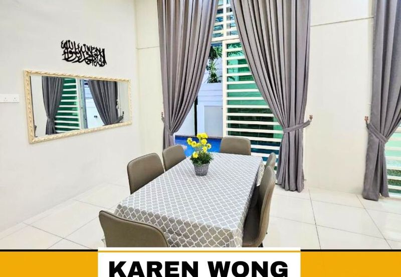 PRIVATE POOL AMBANGAN HEIGHTS FULLY FURNISHED 2 Storey SEMI DETACHED for Sale