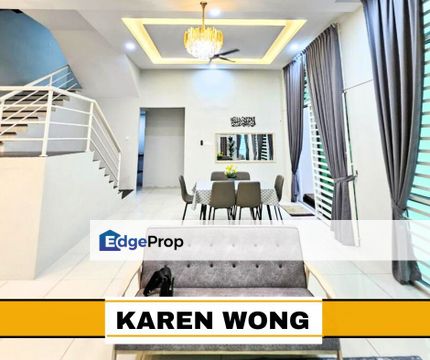 PRIVATE POOL AMBANGAN HEIGHTS FULLY FURNISHED 2 Storey SEMI DETACHED for Sale, Kedah, Sungai Petani