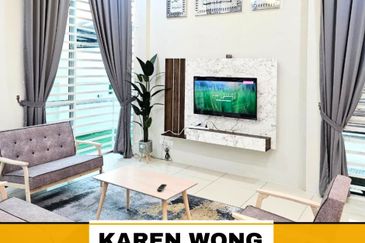 PRIVATE POOL AMBANGAN HEIGHTS FULLY FURNISHED 2 Storey SEMI DETACHED for Sale