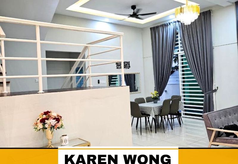 PRIVATE POOL AMBANGAN HEIGHTS FULLY FURNISHED 2 Storey SEMI DETACHED for Sale