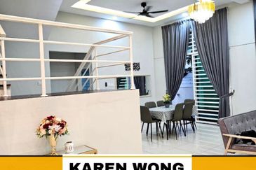 PRIVATE POOL AMBANGAN HEIGHTS FULLY FURNISHED 2 Storey SEMI DETACHED for Sale