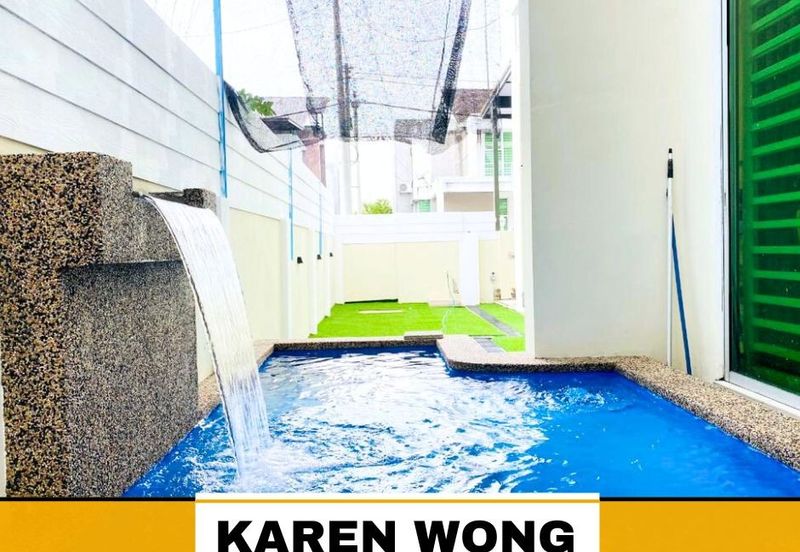 PRIVATE POOL AMBANGAN HEIGHTS FULLY FURNISHED 2 Storey SEMI DETACHED for Sale