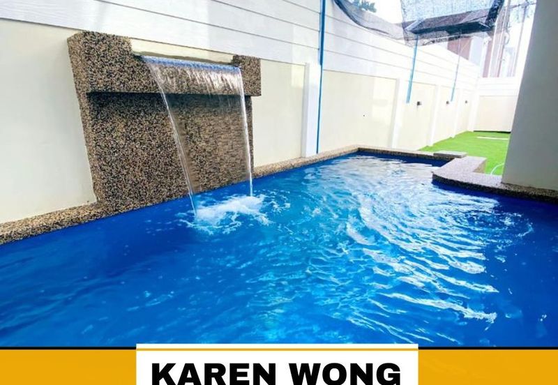 PRIVATE POOL AMBANGAN HEIGHTS FULLY FURNISHED 2 Storey SEMI DETACHED for Sale