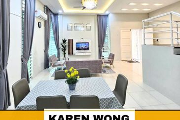 PRIVATE POOL AMBANGAN HEIGHTS FULLY FURNISHED 2 Storey SEMI DETACHED for Sale