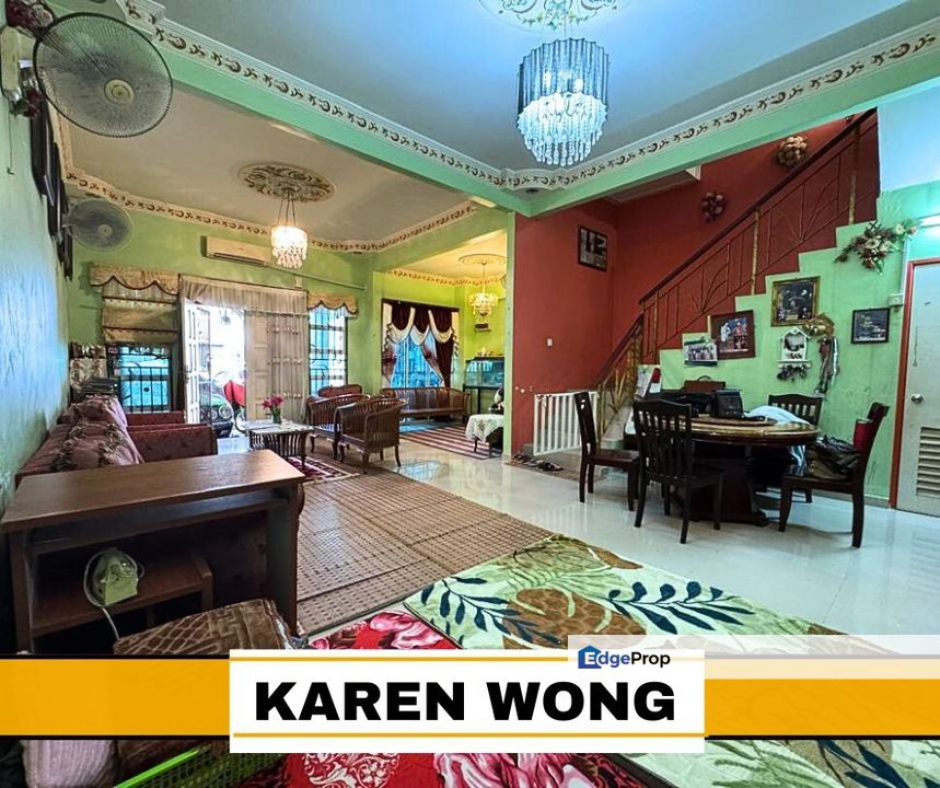 LONG PORCH NEAR CMART PERMATA HILL PARK 2.5 Storey Terrace House for Sale, Kedah, Sungai Petani