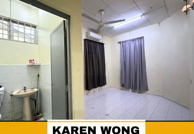 PARTLY FURNISHED TAMAN DESA ENGGANG 1 Storey SEMI DETACHED for RENT