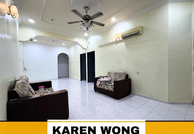 PARTLY FURNISHED TAMAN DESA ENGGANG 1 Storey SEMI DETACHED for RENT