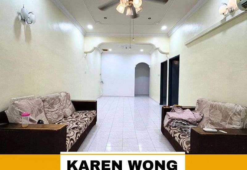 PARTLY FURNISHED TAMAN DESA ENGGANG 1 Storey SEMI DETACHED for RENT