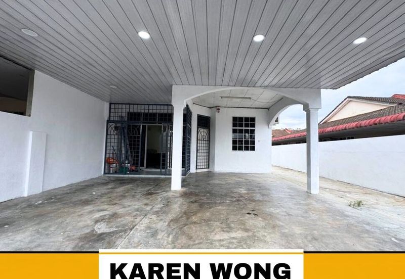 PARTLY FURNISHED TAMAN DESA ENGGANG 1 Storey SEMI DETACHED for RENT