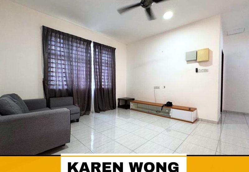 FULLY FURNISHED RENOVATED SP SAUJANA ENDLOT Double Storey Terrace for RENT