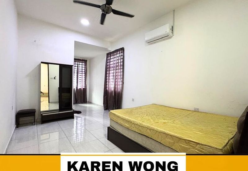 FULLY FURNISHED RENOVATED SP SAUJANA ENDLOT Double Storey Terrace for RENT