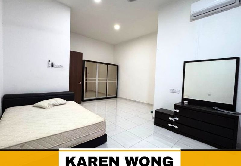 FULLY FURNISHED RENOVATED SP SAUJANA ENDLOT Double Storey Terrace for RENT