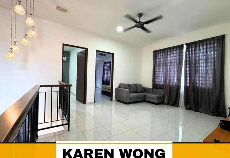 FULLY FURNISHED RENOVATED SP SAUJANA ENDLOT Double Storey Terrace for RENT